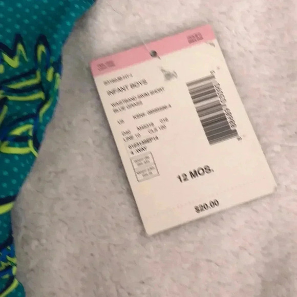 💥🆕Joe Boxer Baby Swimming Trunks 12M🆕 - Picture 4 of 5